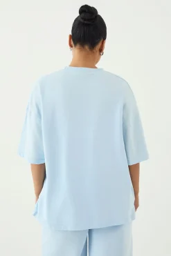 T-shirt Oversize Brodé Script Dsgn Studio