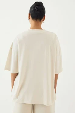 T-shirt Oversize Brodé Script Dsgn Studio