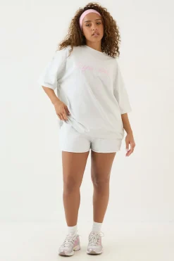 DSGN Studio T-shirt Oversize Brodé Script<Femme Dsgn Studio|Tops