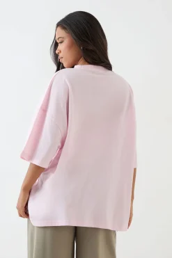 T-shirt Oversize Brodé Script Dsgn Studio