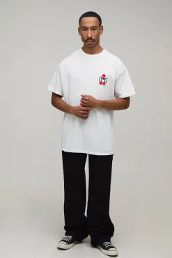 T-shirt Oversize Brodé Temple