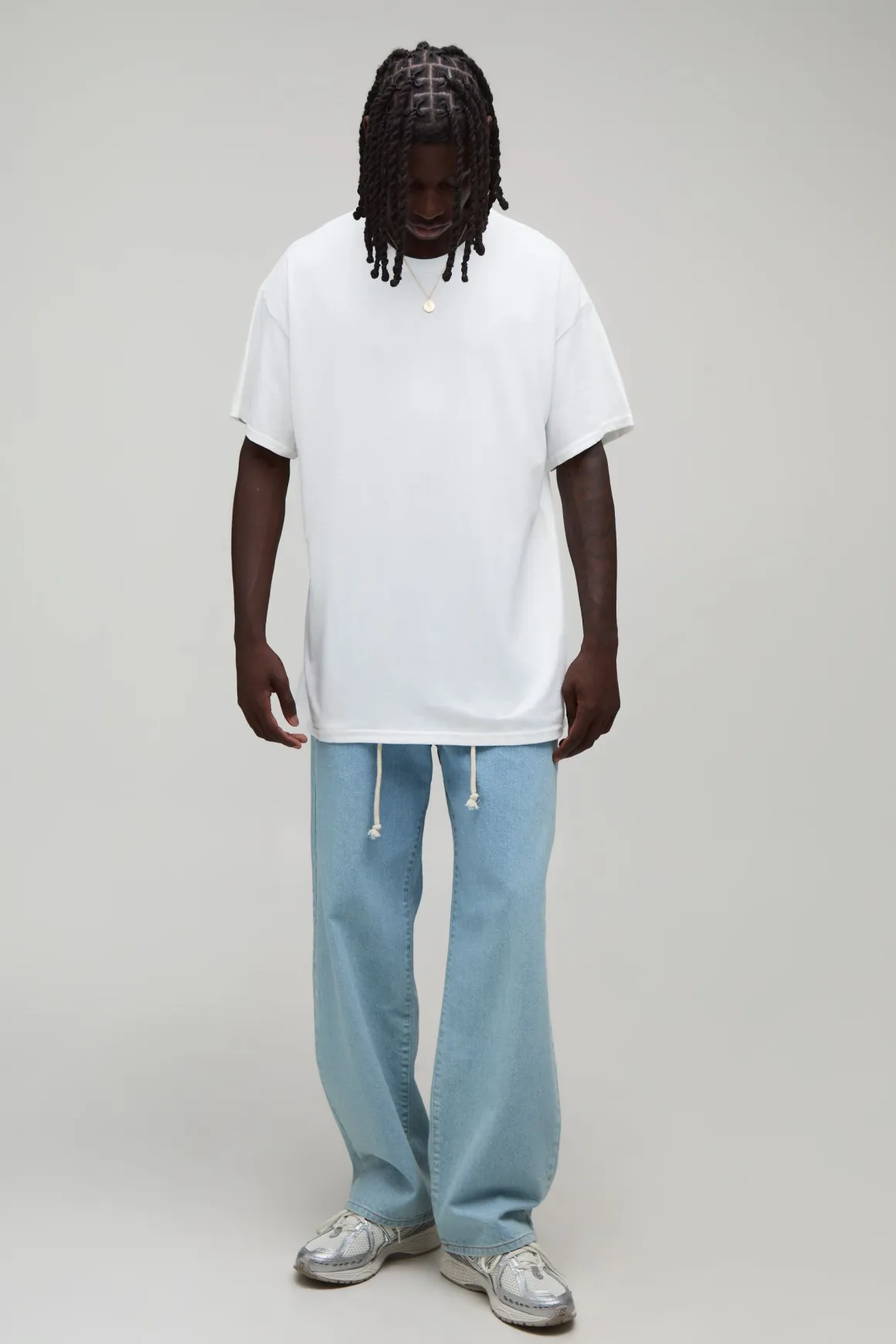 T-shirt Oversize Capri À Imprimé Ovale