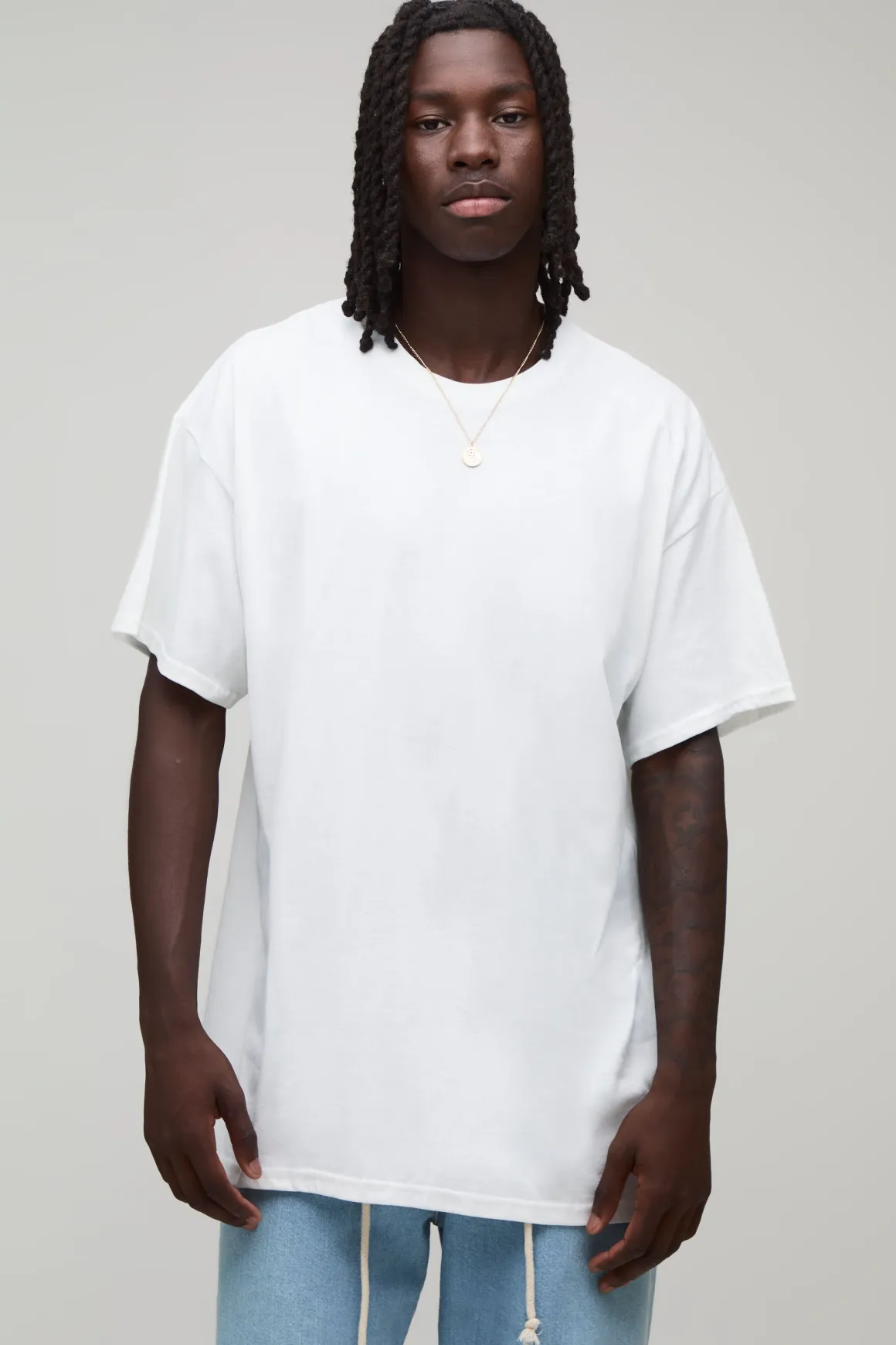T-shirt Oversize Capri À Imprimé Ovale