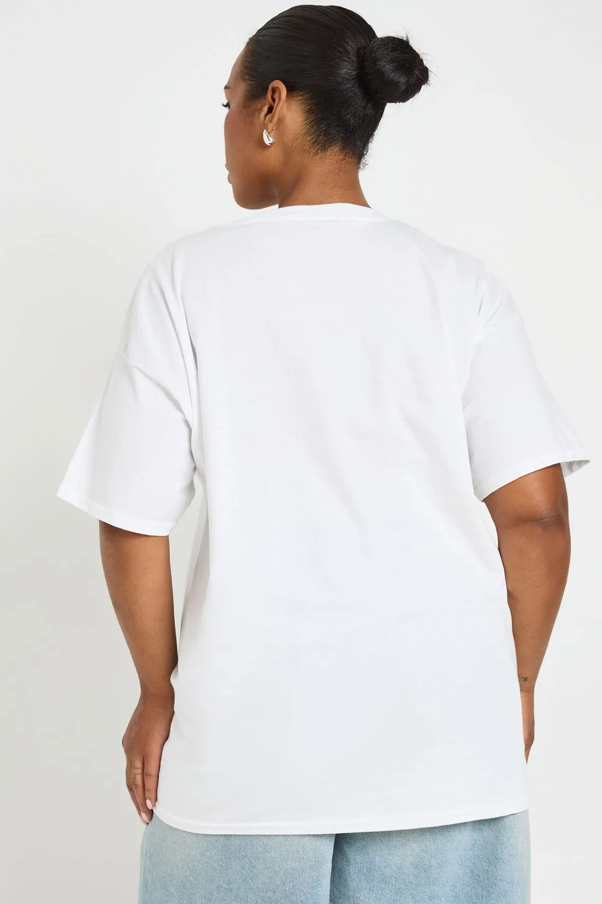 boohoo T-shirt Oversize Club Amalfi Grande Taille<Femme Tops