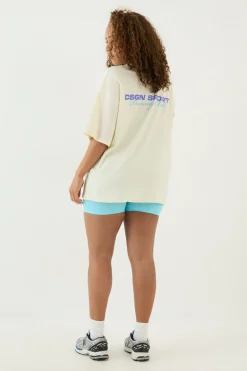 T-shirt Oversize Club D'entraînement Sport Dsgn Studio