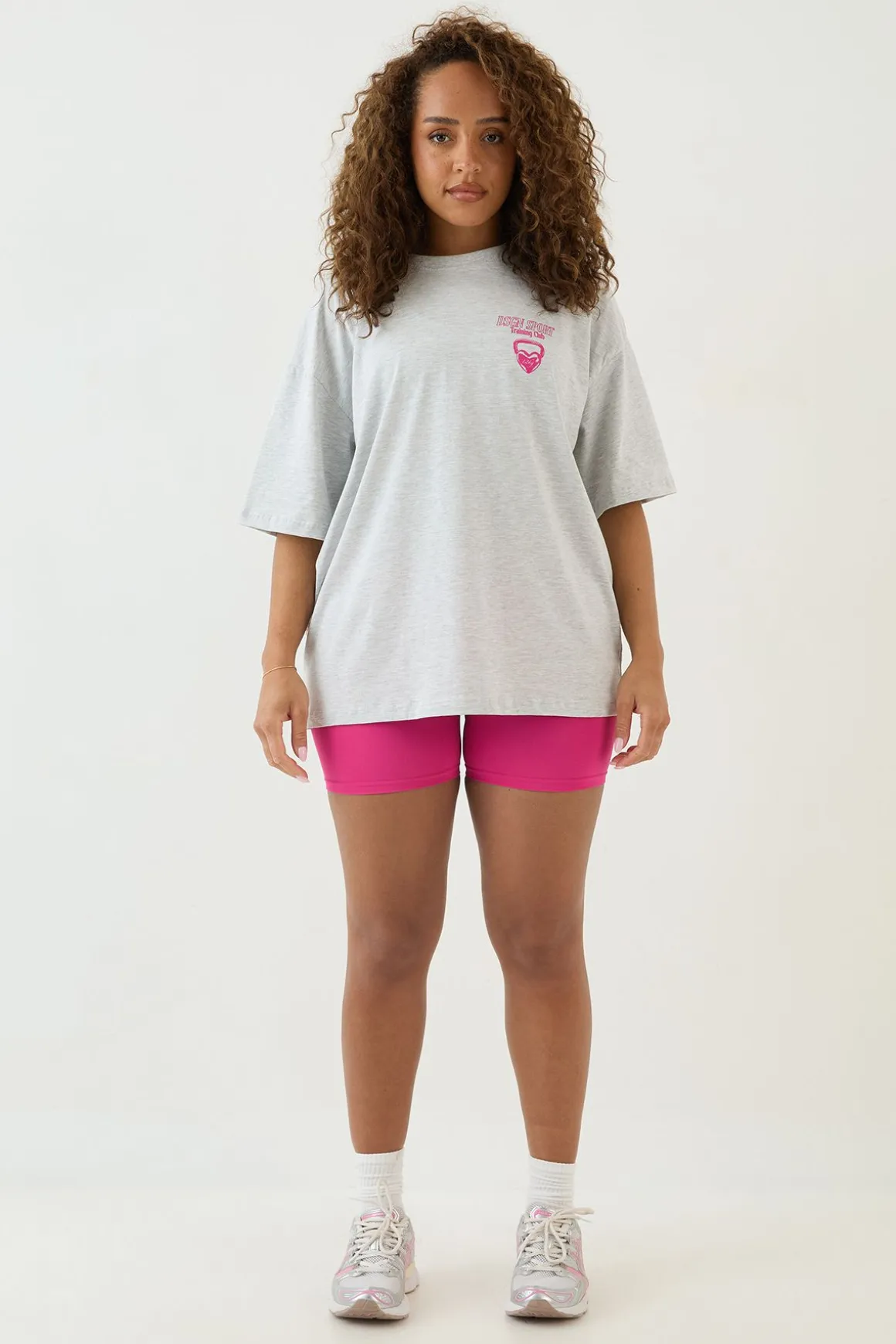 T-shirt Oversize Club D'entraînement Sport Dsgn Studio