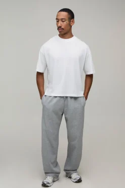 boohooMAN T-shirt oversize à col montant<Homme Nouveautés Grande Taille|Tout Afficher