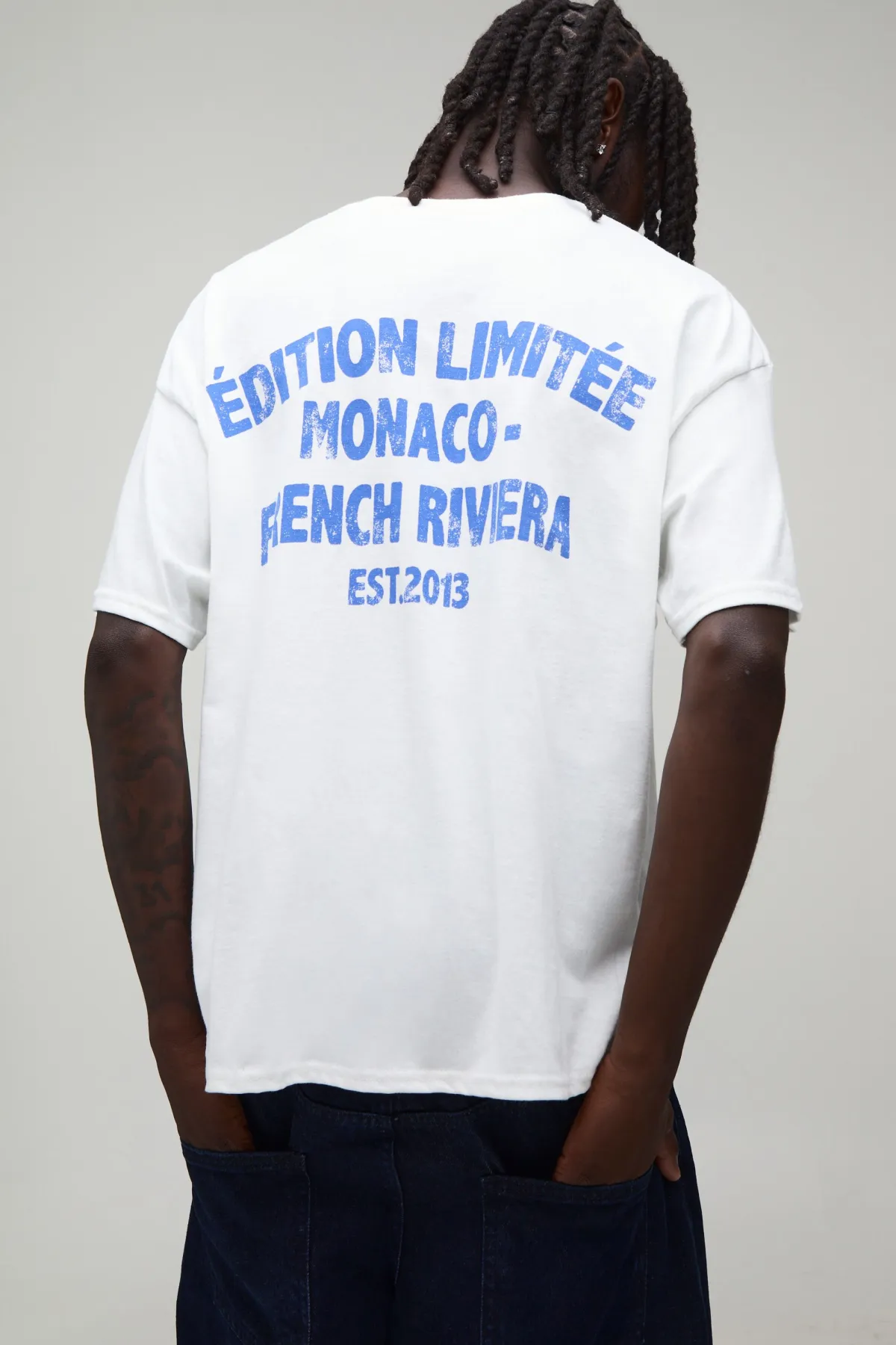 boohooMAN T-shirt Oversize À Coupe Ample Avec Imprimé Édition Limitée<Homme T-Shirts Impriméstendances|T-Shirts