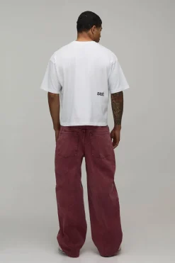 boohooMAN T-shirt Oversize Coupe Ample À Imprimé Paisley Bouffant<Homme T-Shirts Impriméstendances|T-Shirts