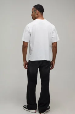 boohooMAN T-shirt Oversize Coupe Ample Imprimé Grunge Effet Délavé Sale<Homme T-Shirts Impriméstendances|T-Shirts