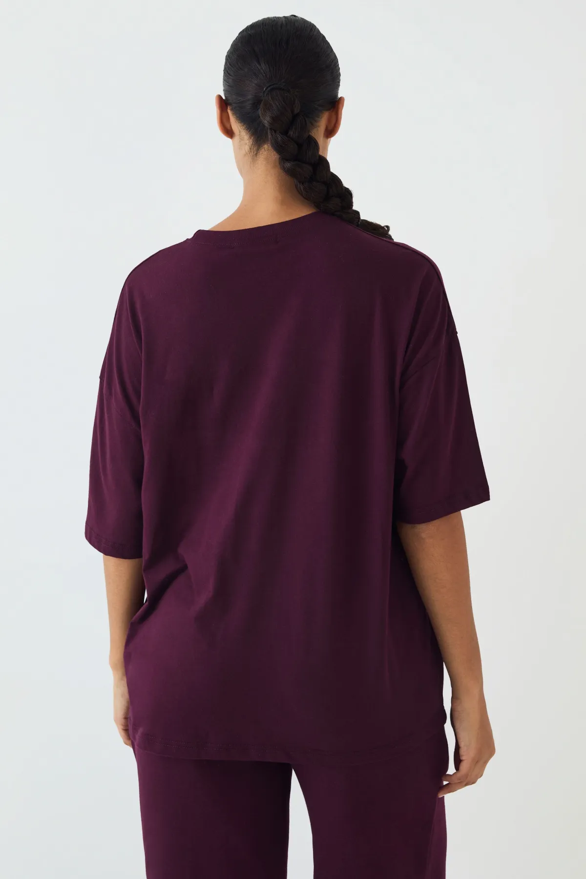 DSGN Studio T-shirt Oversized À Appliqué Collegiate<Femme Dsgn Studio|Athleisure