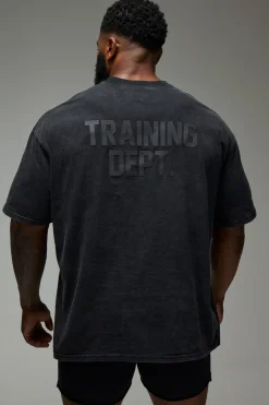 Training Dept. T-shirt Oversized Délavé Training Dept<Homme Tout Afficher|Tout Afficher Activewear