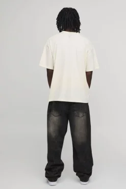 T-shirt Oversized Imprimé Sous Licence The Legendary Playboy