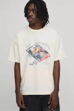 T-shirt Oversized Imprimé Sous Licence The Legendary Playboy