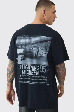 T-shirt oversize Disney à imprimé Cars