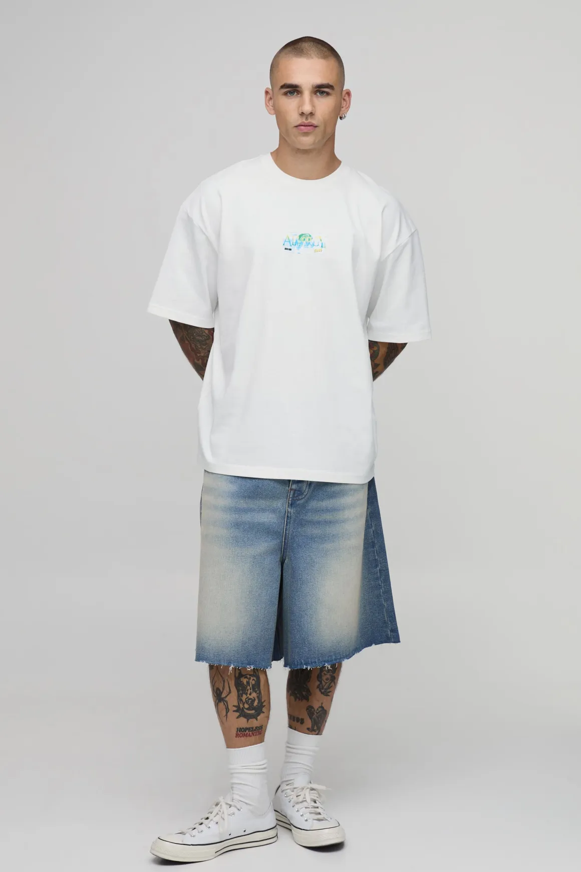 T-shirt Oversize Édition Collector Empreinte De Pas