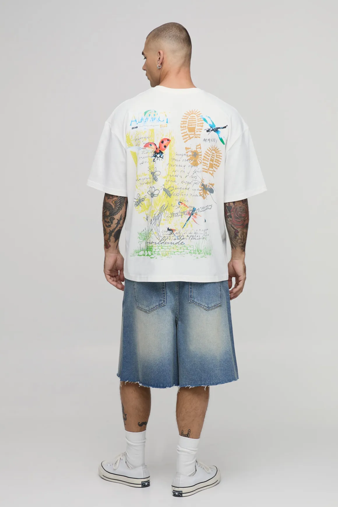 T-shirt Oversize Édition Collector Empreinte De Pas