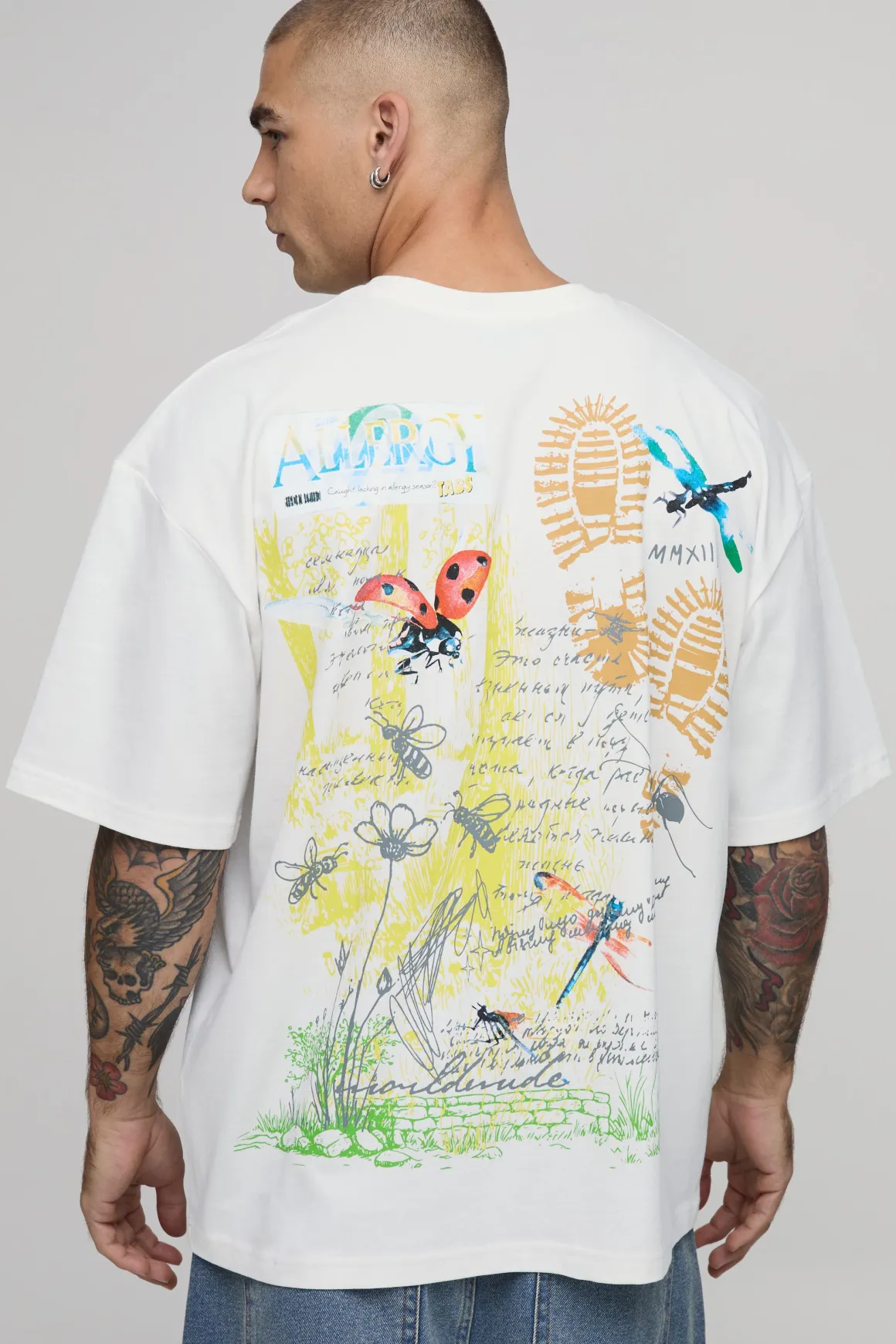 T-shirt Oversize Édition Collector Empreinte De Pas