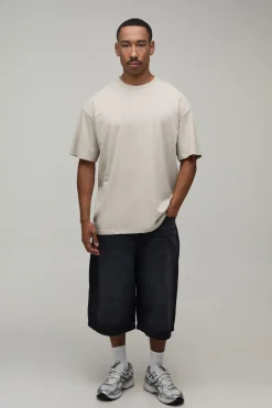 boohooMAN T-shirt Oversize Édition Limitée Imprimé Kyoto Pierre<Homme T-Shirts Impriméstendances|T-Shirts