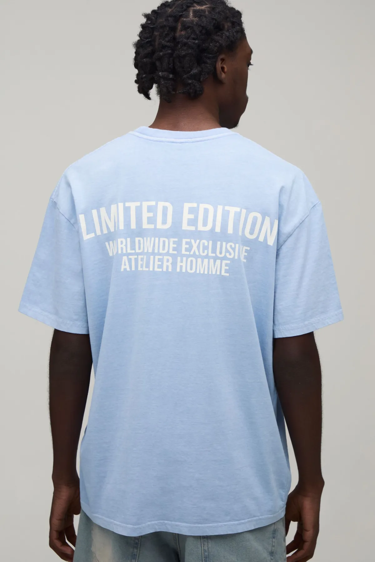 boohooMAN T-shirt Oversize Édition Limitée<Homme T-Shirts Impriméstendances|T-Shirts