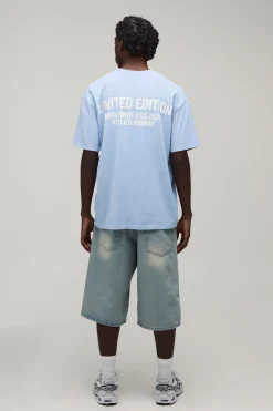 boohooMAN T-shirt Oversize Édition Limitée<Homme T-Shirts Impriméstendances|T-Shirts