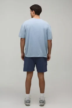 boohooMAN T-shirt Oversize Délavé Essentiel<Homme T-Shirts|Essentiels