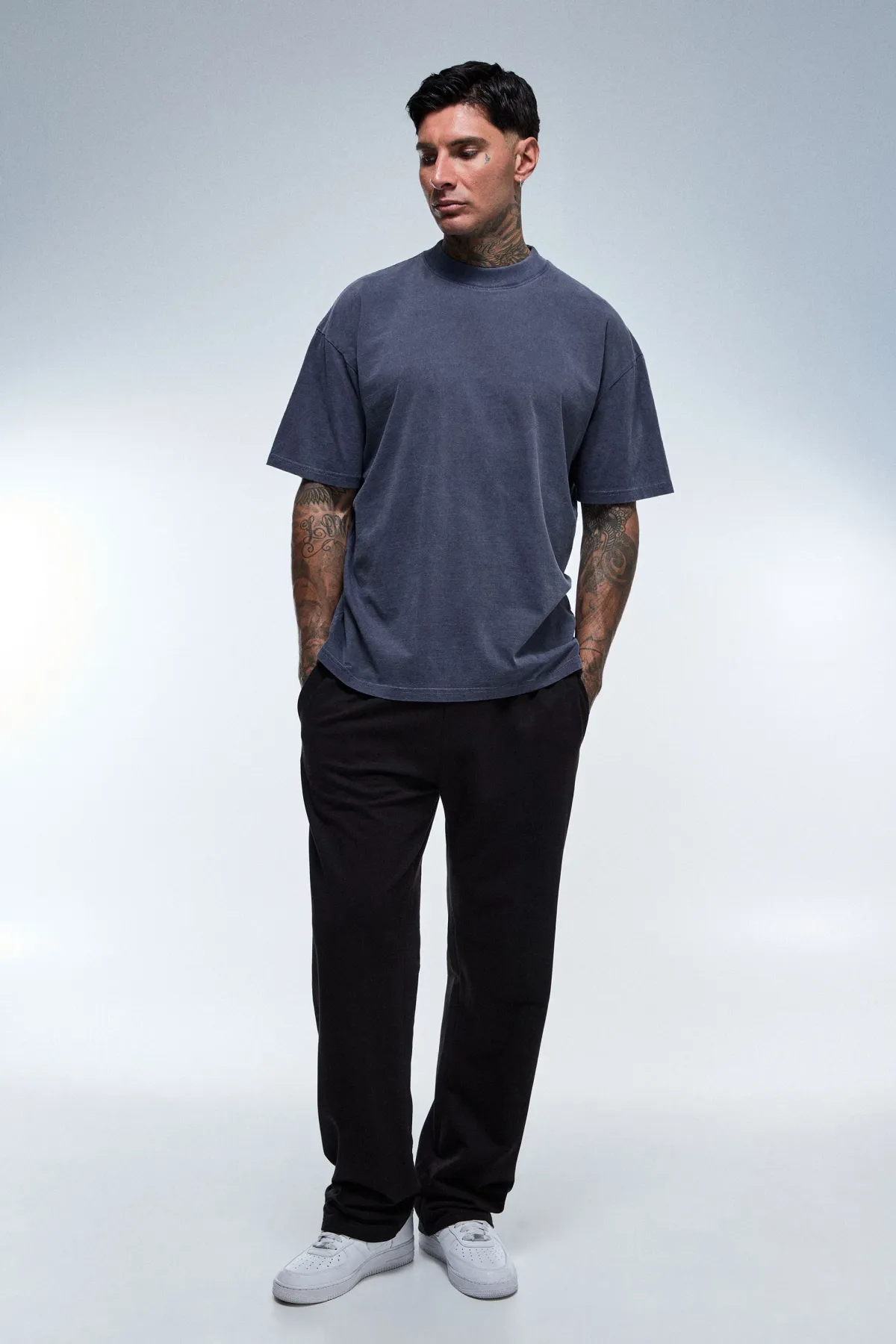 boohooMAN T-shirt Oversize Délavé Tall One More Rep<Femme Tout Afficher|Tout Afficher Activewear