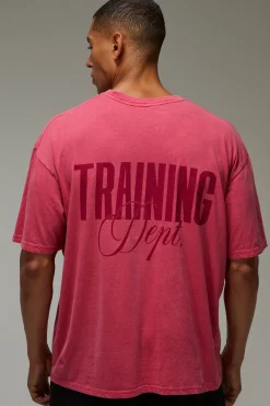 Training Dept. T-shirt Oversize Délavé Training Dept<Femme Tout Afficher Activewear|Athleisure