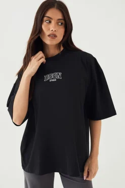 T-Shirt Oversized Lourd Brodé DSGN Studio