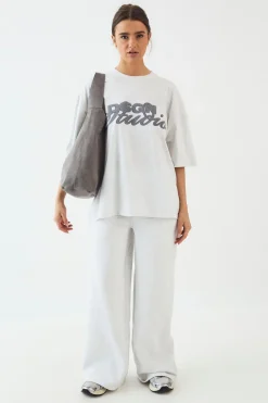 T-Shirt Oversize DSGN Studio avec Appliqué Éponge