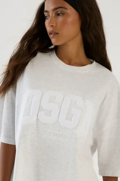 T-shirt Oversize Dsgn Studio Avec Appliqué En Tissu Éponge