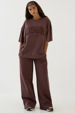 T-shirt Oversize Dsgn Studio Avec Appliqué En Éponge