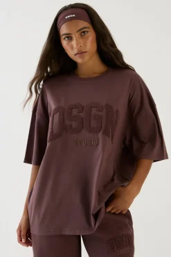 T-shirt Oversize Dsgn Studio Avec Appliqué En Éponge