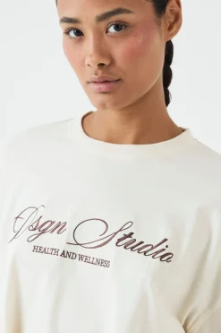 DSGN Studio T-shirt Oversize Health & Wellness<Femme Dsgn Studio|Athleisure