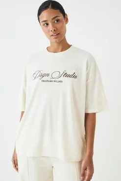 DSGN Studio T-shirt Oversize Health & Wellness<Femme Dsgn Studio|Athleisure