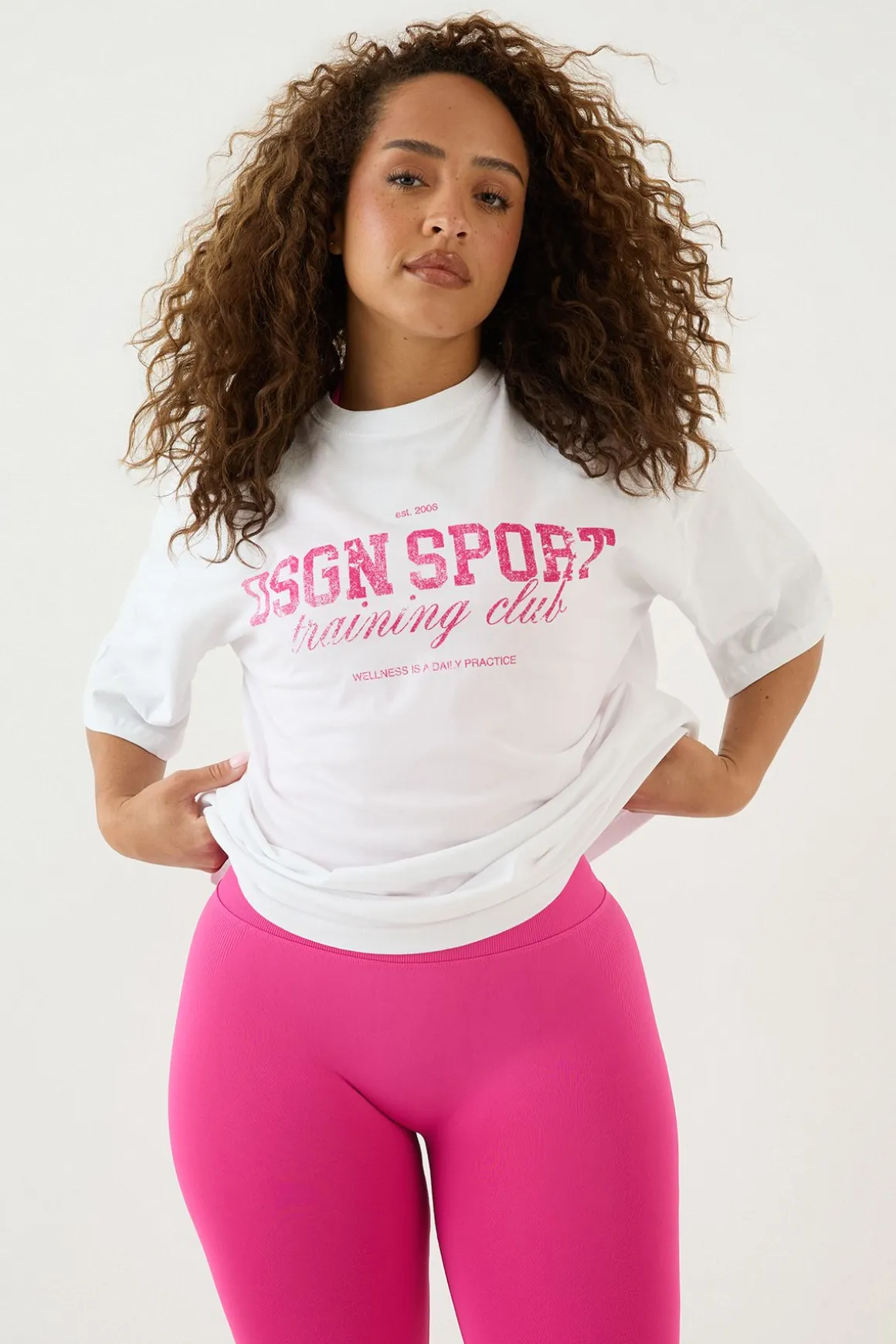 T-shirt Oversize Dsgn Studio Sport Training Club