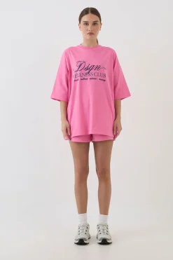 T-shirt Oversize Dsgn Studio Wellness Club