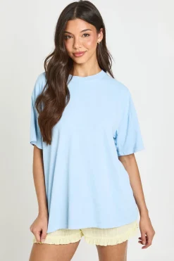 T-shirt Oversize Effet Délavé