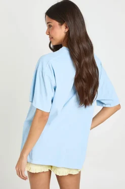 T-shirt Oversize Effet Délavé