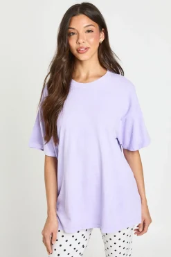 T-shirt Oversize Effet Délavé