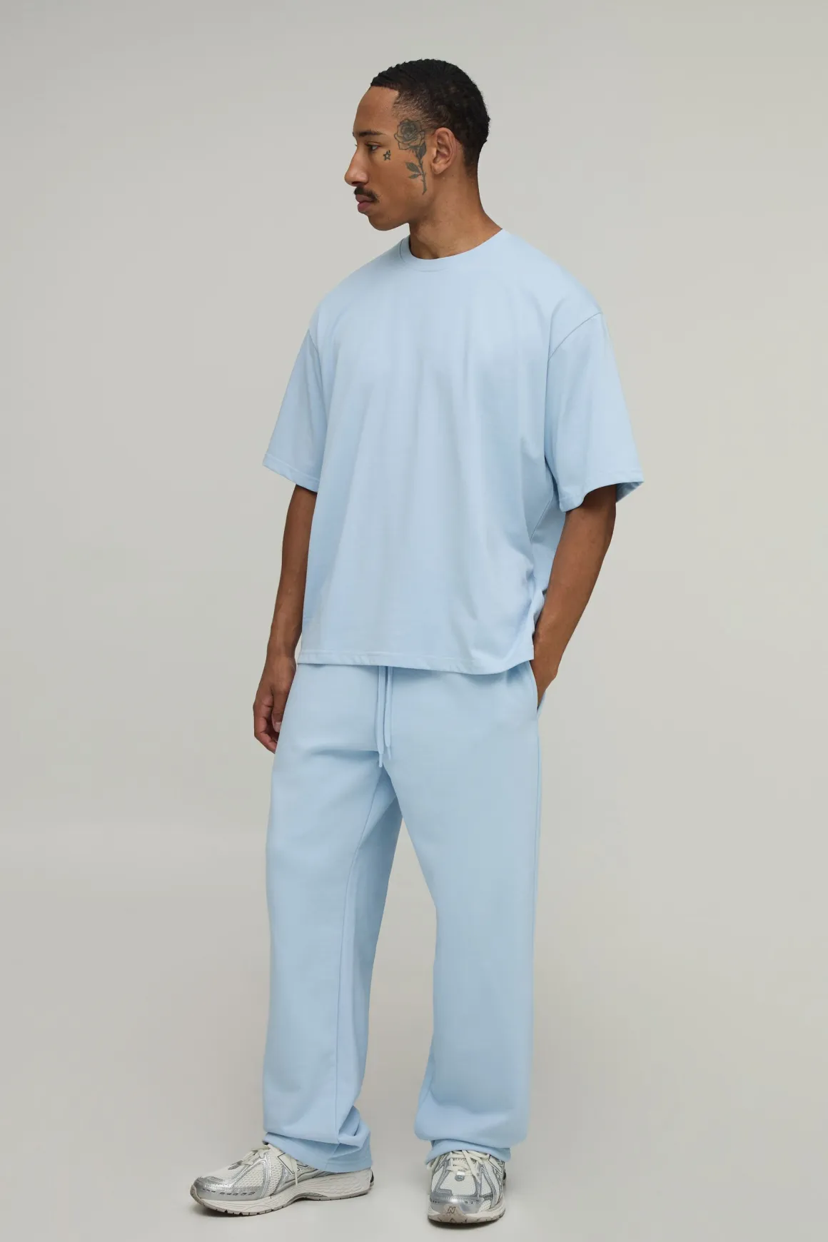 T-shirt Oversize En Coton Épais
