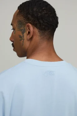 T-shirt Oversize En Coton Épais