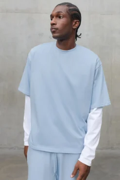 T-shirt Oversize En Coton Épais