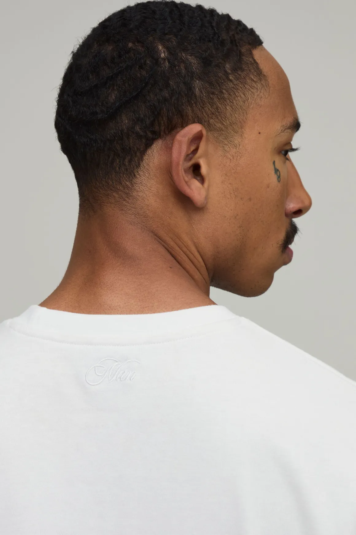 T-shirt Oversize En Coton Épais