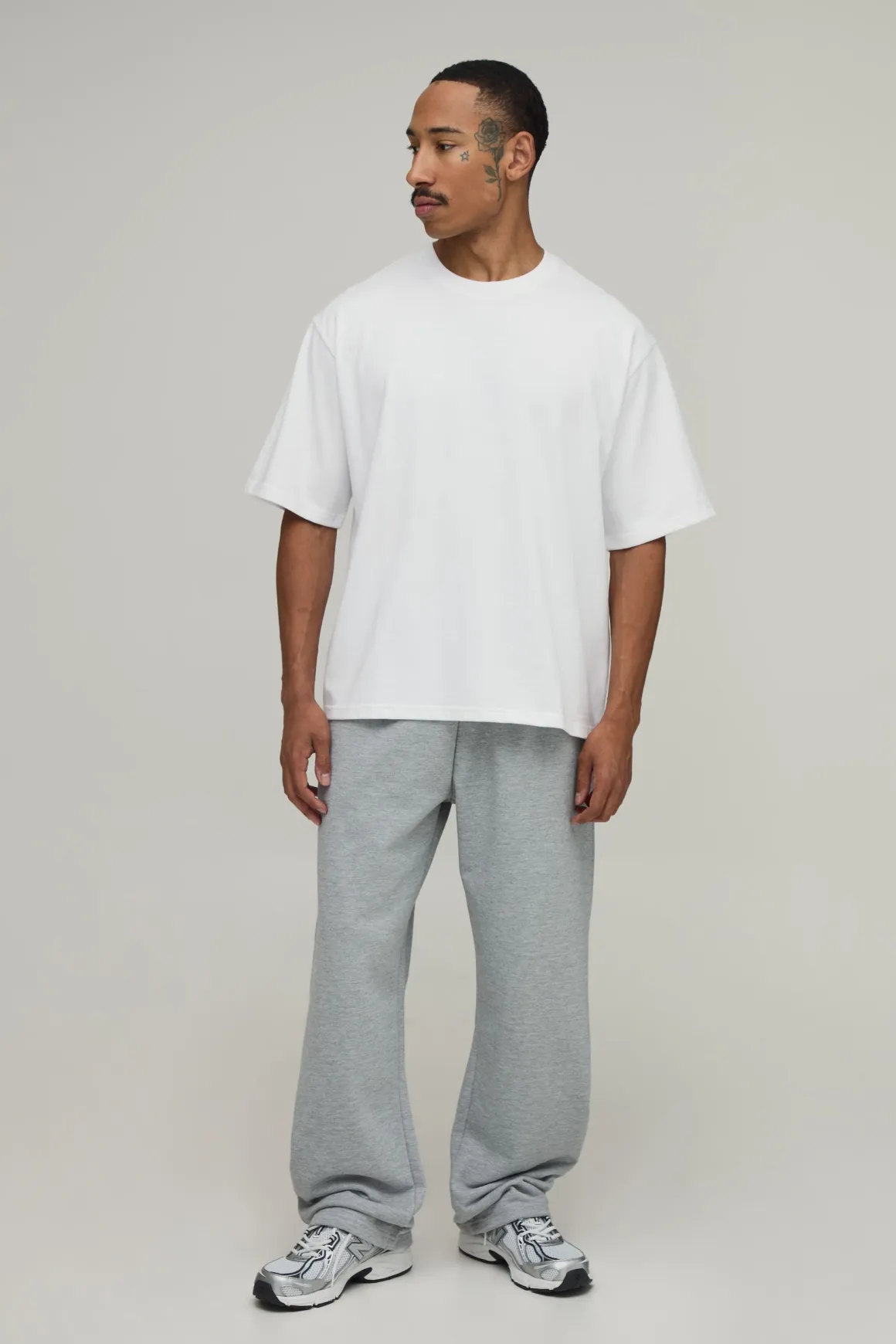 T-shirt Oversize En Coton Épais