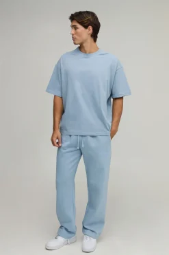 T-shirt Oversize En Coton Épais Toucher Doux