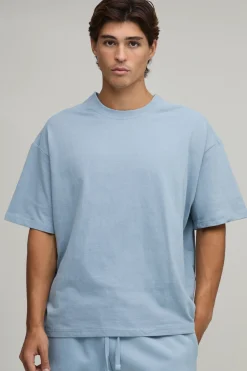 T-shirt Oversize En Coton Épais Toucher Doux
