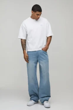 T-shirt Oversize En Interlock Avec Broderie Boat Hire