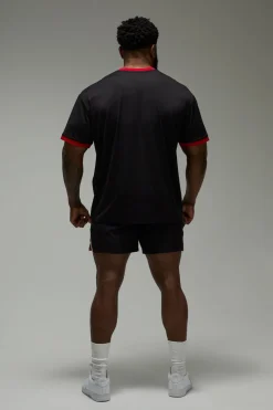 T-shirt Oversize À Finitions Contrastées Training Dept