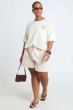 T-shirt Oversize Fresh Coffee Grande Taille
